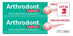 Arthrodont Classic Pâte Dentifrice Gingivale Lot de 2 x 75 ml