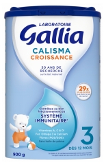 Gallia Calisma Croissance 3ème Âge +12 Mois 900 g