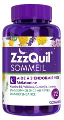ZzzQuil Sommeil 72 Gummies