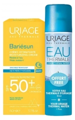 Uriage Bari&eacute;sun Cremă Hidratantă cu Protecție Foarte Ridicată SPF50+ 50ml + Apă Termală Uriage 50 ml Oferită