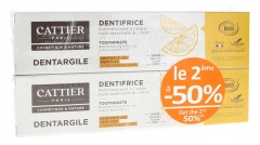Cattier Dentargile Gums Toothpaste Organic 2 x 75ml