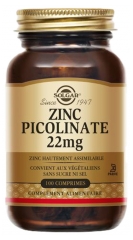 Solgar Zinc Picolinate 100 Tablets