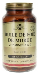 Solgar Huile de Foie de Morue 250 Capsules