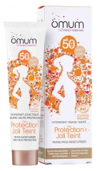 Omum Hidratante Facial con Color BIO SPF50 40 ml