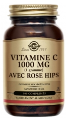 Solgar Vitamine C 1000 mg avec Rose Hips 100 Comprimés