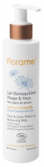Florame Bio odličovac&iacute; ml&eacute;ko na obličej a oči 200 ml