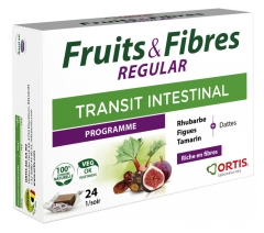Ortis Fruit & Fiber Regular 24 Kostki do żucia