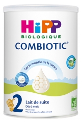 HiPP Combiotic 2 Lait de Suite dès 6 Mois Bio 800 g
