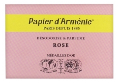 Papier d'Arménie Leaflet Rose 12 x 3 Strips