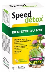 Nutreov Speed Détox Bien-Être du Foie 60 Gélules