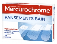 Mercurochrome 16 Pansements Bain
