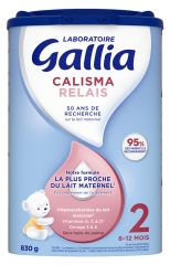 Gallia Calisma Relais 2ème Âge 6-12 Mois 830 g