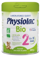 Physiolac Organic 2 6 do 12 Miesięcy 800 g
