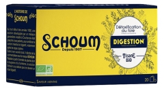 Schoum Digestion Herbal Tea Organic 20 Sachets