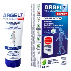 Argel7 Expert Masažinis Gelis Dvigubo Poveikio 70 ml