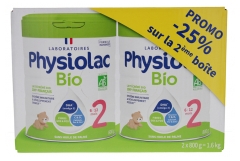 Physiolac Bio 2 da 6 a 12 Mesi Lotto di 2 x 800 g