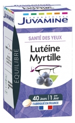 Juvamine Santé des Yeux Lutéine Myrtille 40 Comprimés