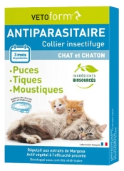 Vetoform Antiparasite Insect Repellent Collar Cat and Kitten
