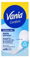 Vania Confort Fresh Normal 28 Protetores Di&aacute;rios
