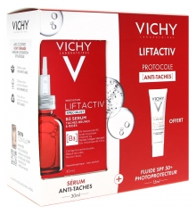 Vichy LiftActiv Specialist B3 Sérum Taches Brunes &amp; Rides 30 ml + UV-Age Daily Fluide SPF50+ 15 ml Offert