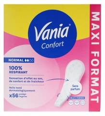 Vania Confort Multi-Formas Normal 56 Protetores de Roupa Interior