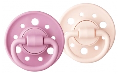 Suzete rotunde Dodie Ga&iuml;a 2 pentru 0-6 Luni