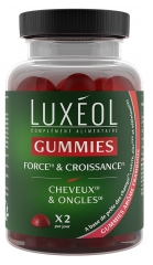 Lux&eacute;ol Gummies Kraft &amp; Wachstum 60 Radiergummis