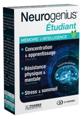 3C Pharma Neurogenius Étudiant 30 Comprimés