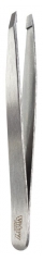 Vitry Professional Tweezers Slant Ends Stainless Steel 9cm