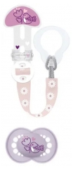 MAM Original Nature Pacifier 6 Months and Up With Pacifier Clip