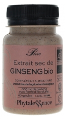 Phytalessence Reiner Ginseng Organisch 60 Kapseln