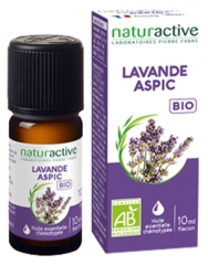 Naturactive Bioloģiskā Aspika Lavandas Ēteriskā Eļļa (Lavandula latifolia) 10 ml