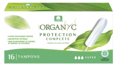 Organyc Complete Protection 16 Super Tampons