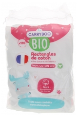 Carryboo Rectangles de Coton Bio 180 Rectangles