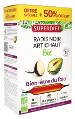 Superdiet Black Radish - Artichoke Organic 20 Fiolek + 10 Fiolek Gratis