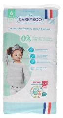 Carryboo Ecological Patterned Nappies 36 Nappies Size 6 (16-30 kg)