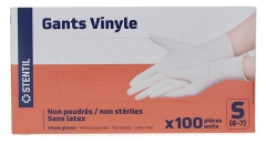 Stentil Gants Vinyle Non Poudrés 100 Gants