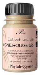 Phytalessence Extrait Sec de Vigne Rouge Bio 60 C&aacute;psulas