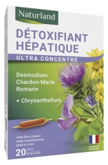 Naturland Hepatic Detoxifier 20 Drinkable Phials of 10ml