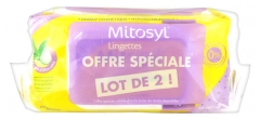 Mitosyl Lingettes Biodégradables Lot de 2 x 72 Lingettes