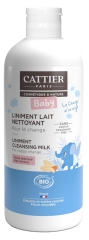 Cattier Baby Liniment Lait Nettoyant Bio 200 ml