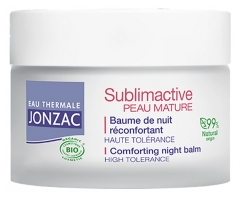 Jonzac Termālais Ūdens Sublimactive Nobatīgas Ādas Nomierino&scaron;s Nakts Balzams Bio 50 ml