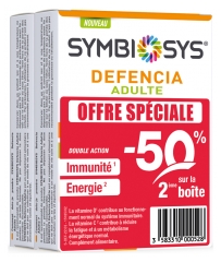 Biocodex Symbiosys Defencia Adulte Lot de 2 x 30 Gélules