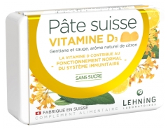Laboratoires Lehning Schweizer Paste Vitamin D3 40 Gummis