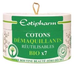 Estigreen Algod&otilde;es Desmaquilhantes Reutiliz&aacute;veis 7 Algod&otilde;es