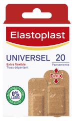 Elastoplast Pansement Universel Flex 20 Pansements 2 Tailles