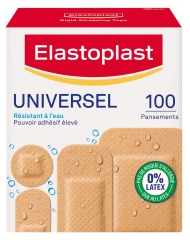 Elastoplast Pansement Universel 100 Pansements 4 Tailles