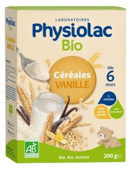 Physiolac Organiczne Zboża Waniliowe Od 6 Miesiąca 200 g