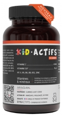 Aragan Synactifs KidActives 3+ 30 Žv&yacute;kac&iacute;ch bonb&oacute;nů