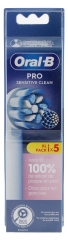 Oral-B Pro Sensitive Clean 5 Replacement Brushes